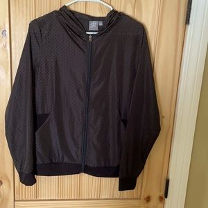 Daisy Fuentes mesh hoodie NWOT